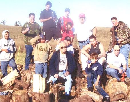 Mens Camp group photo
